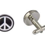 Peace Logo Cufflinks