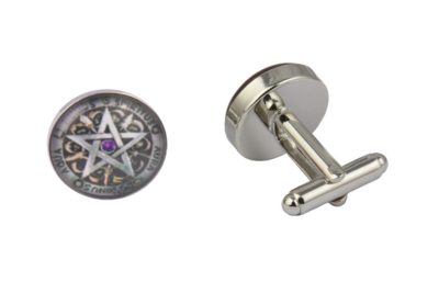 Wiccan Protection Charm Cufflinks
