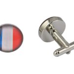 France Flag Cufflinks