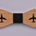 Wooden Bow Tie Aeroplanes CGHB0016