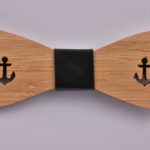 Wooden Bow Tie Anchors Large