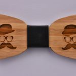 Wooden Bow Tie Gentleman CGHB0014