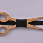 Wooden Bow Tie Scissors CGHB0017