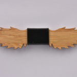 Wooden Bow Tie Wings Shape