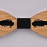 Wooden Bow Tie Wings