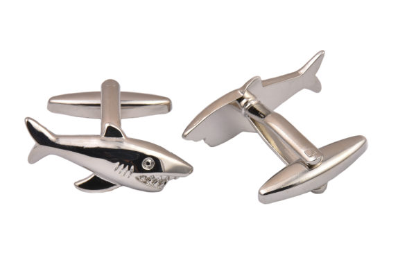 Metal Shark Cufflinks