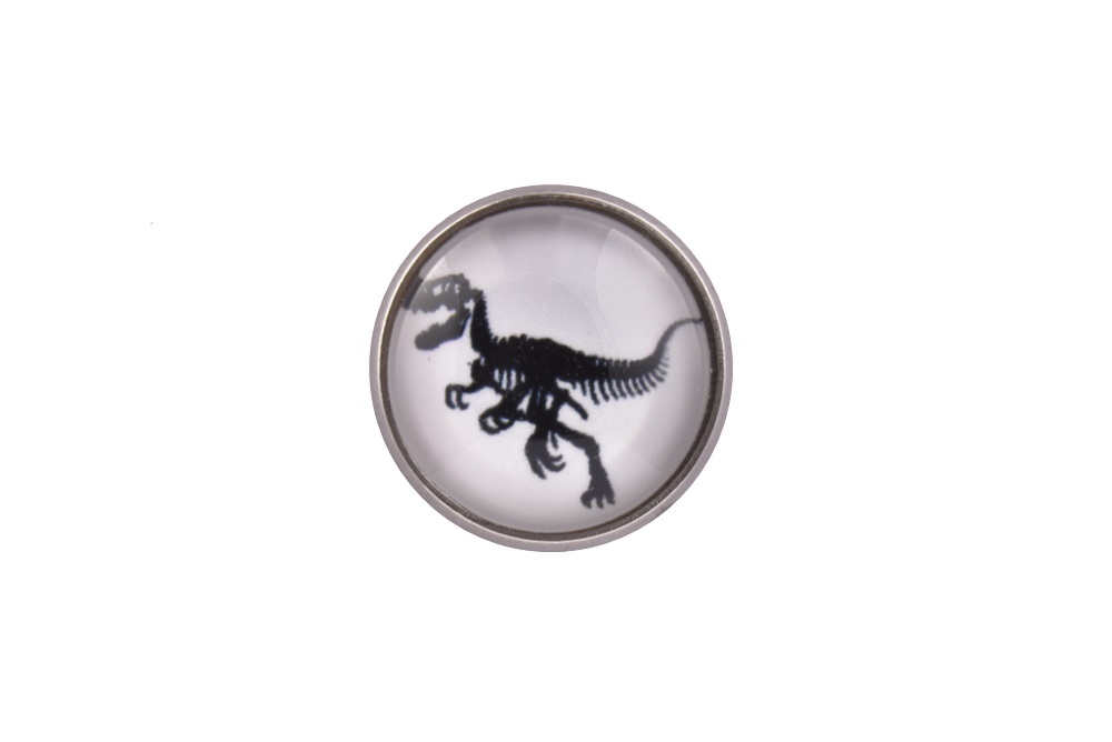 Velociraptor Dinosaur Lapel Pin Badge