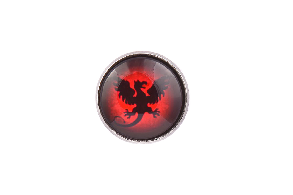 Red Dragon Lapel Pin Badge