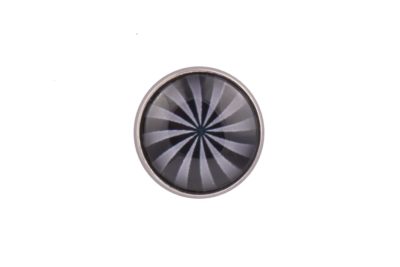 Grey Swirl Lapel Pin Badge