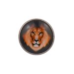 Lion Lapel Pin Badge