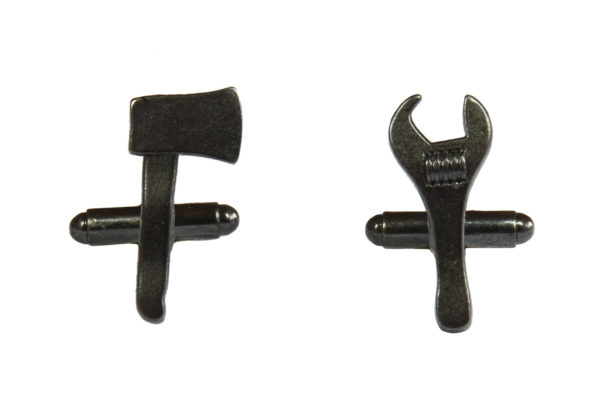 Axe and Spanner Tools Cufflinks