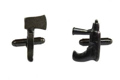 Axe and Drill Tools Cufflinks