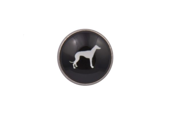 Greyhound Dog Lapel Pin