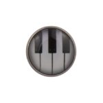 Piano Keys Lapel Pin