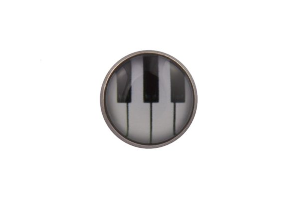Piano Keys Lapel Pin