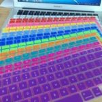 Silicone Keyboard Cover Skin For Apple Macbook 13" with FREE Screen Protector