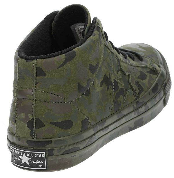 Converse One Star Chucky Taylor Unisex One Star Mid Camouflage Mens Trainers