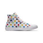 Converse Pride x Miley Cyrus Chuck Taylor All Star High Top Polka Dot Trainers